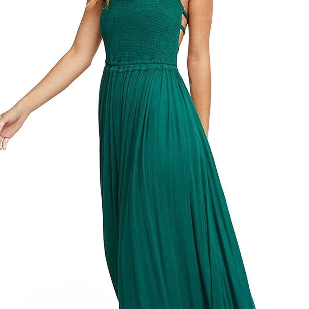 Green Dress 👗 - Picture 5 of 5